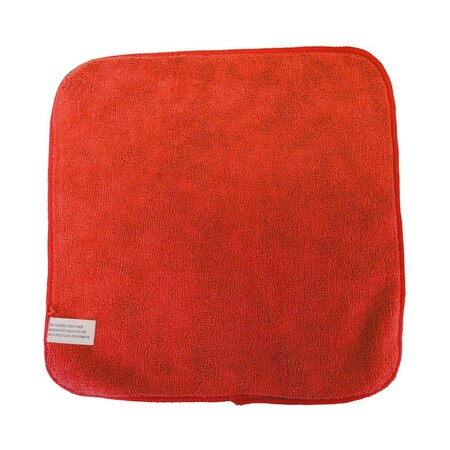 Pulex Microfiber Towel Red 12 Pack, 12PK MC-12RED